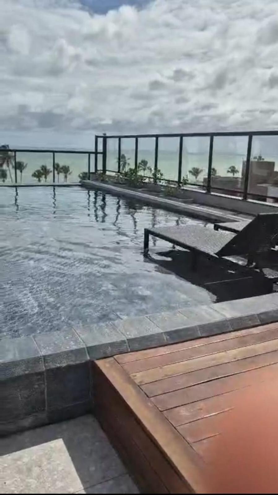 Apartamento Flat 200mts Cabo Branco Pisc Vista Pro Mar João Pessoa